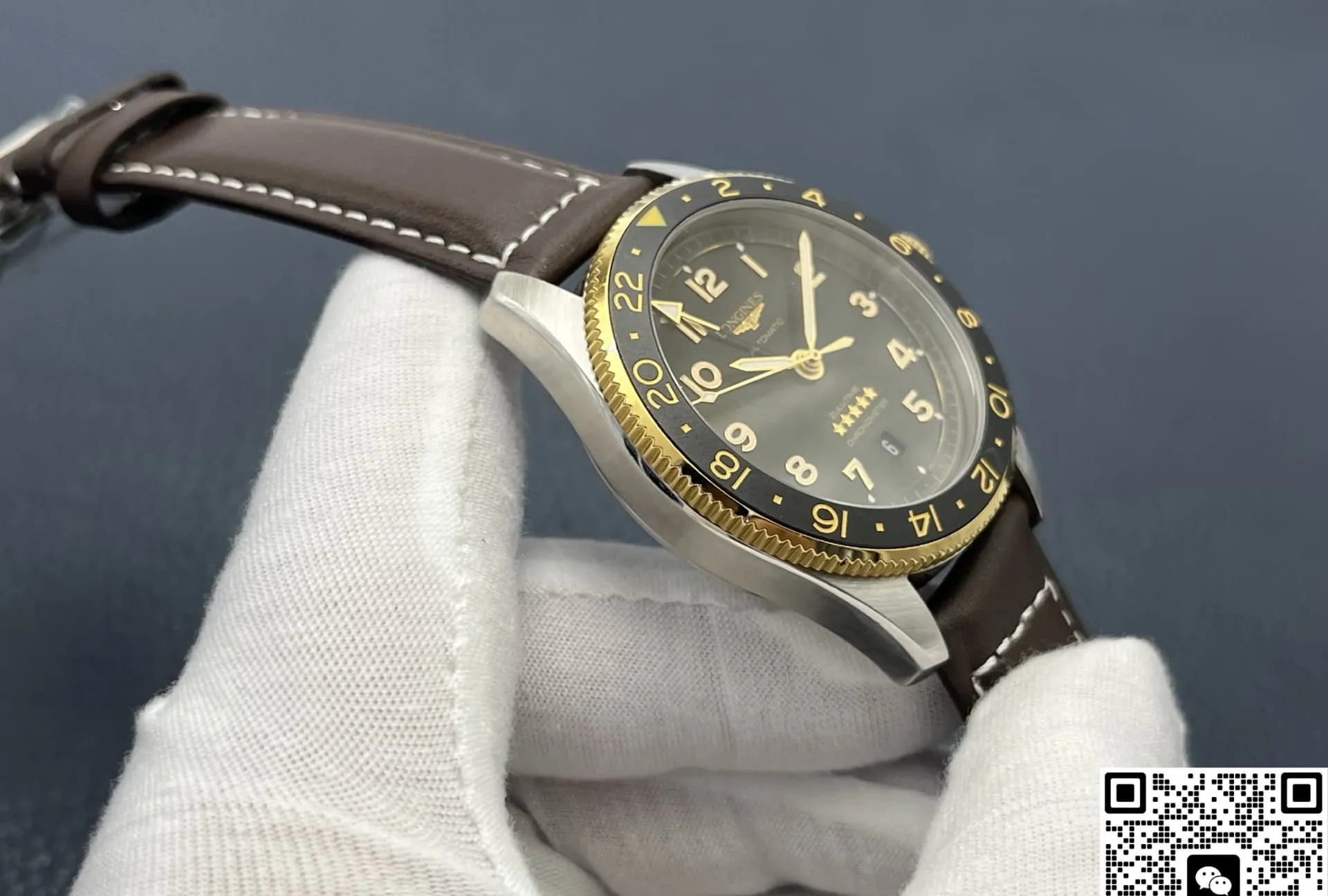 LG Factory Longines Spirit L3.812.5.53.2 1:1 Best Edition Replica Watch